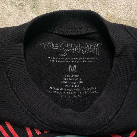 The Sandlot “Your killing me smalls” sweatshirt Sz S - Picture 3 of 3